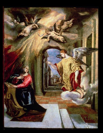 The Annunciation by El Greco